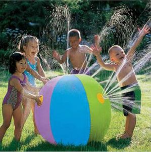 Palloncini per feste Estate Kid Toy Vendita Baby Water Gonfiabile Spray Ball Sprinkler Splash Kids Beach Outdoor Pool Accessiories 221129