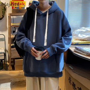 Felpe con cappuccio da uomo Felpe Uomo Teens Vitality Unisex con cappuccio Studenti Coreano Elegante giapponese Streetwear Abbigliamento casual Baggy Ins Hip Hop Semplicemente BF 221129