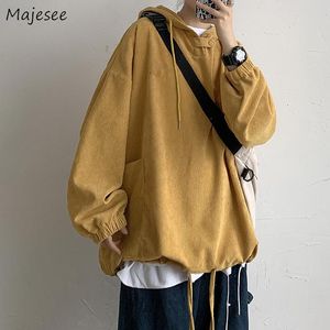 Erkek Hoodies Sweatshirt Şapkalı Erkekler Sonbahar Kore tarzı modaya uygun tüm eşleşen kıyafetler moda kadife unisex katı çizim ip harajuku nefes alabilir 221129