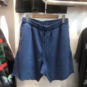 Men's Shorts High Street Men Women Oversize Blank Solid Color Terry Trendy Shorts T221129 T221129