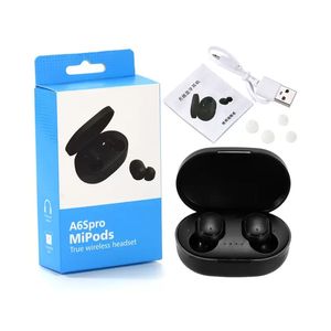 A6S TWS Wireless Bluetooth fones de ouvido PK Xiaomi Redmi Airdots Ru￭do cancela os fones de ouvido Blutooth para todo o smartphone