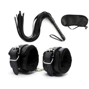 Bondage PU Leather Handcuffs para manguitos de tornozelo sexual Restrições Bracelete BDSM Mulher Erotic Adult Cosplay Toys Couples Women 221130