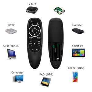 Satellite Receiver Accessories G10S PRO BT Remote Control Voice Backlit 2.4G Wireless Air Mouse Gyroscope G10BTS BT5.0 Gyro TV BOX Controller For X96 H96 MAX