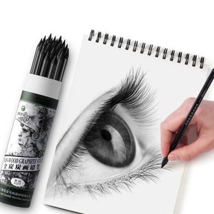 Fountain Pens Maries Soft Charcoal Sketching Pencil Painting Student Professional Manga Black Sketc Pen NonToxic Pencils Art Supplies 221130
