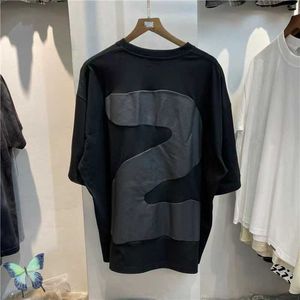 Erkek Tişörtler Büyük Boy Maç Mum Dijital Baskı Tişörtleri Büyük Sayı 2 Donda Street Erkek Kadın T-Shirts T221130