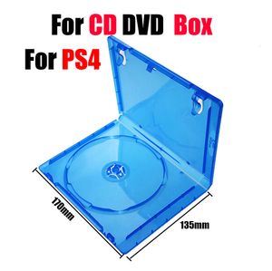 Blue CD Discs Case Bracket Holder Box för PS4 Slim Pro Games Disk Storage Cover Protector Replacement Game Accessories FedEx DHL UPS Free Ship