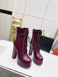 Skor S02 Designer Top Version Handmade 2022 New Saint Luo Family Fashion Ladies Boots