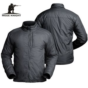 Mens Down Parkas Mege Tactical Jacket Autumn Winter Men Parka Military Windbreaker Coat Man Workwear US Army Combat Clothing Lightweight Warm 221129