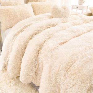 Blankets 35 Arrival Long Shaggy Throw Blanket Bedding Sheet Large Size Warm Soft Thick Fluffy Sofa Sherpa Pillowcase 221130