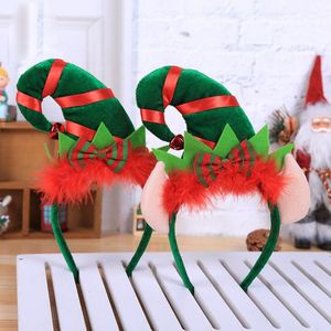 Christmas Decorations 5pcs/lot Headbands Clown With Ears Decorate Head Children Girls' Hairbands Festival Supplies For Party Dec 221130