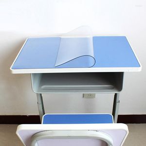 Tkanina stołowa PVC miękkie szklane przezroczyste studenckie biurko MAT Graffiti Ochrona Ochrona Wodoodporna obrus biurowy
