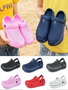 Newbeads Summer Men and Women Crocks Sandals Hole Shoes Beach Flat Sandals Slippers Garden Shoes Casual Home Couple Slippers2408141 on Sale