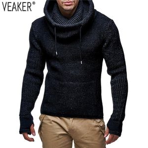 MENS SWEATERS AUTUMON WINTRONECK TURTLENECK MASCO HIGH HIGH SOLIL SOLIL DOR SLIM FIT TRAPOLOVER SWEAR M2XL 221130