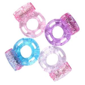 Sex Toy Massager Vibrator Wholesale Adult Erotic Toys Stretchy Butterfly Silicone Vibrating Cock Ring for Men