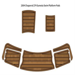 2004 Chaparral 274 SUNESTA SWAWK Platforma Łódź Eva Foam Teak Deck Pad Mat