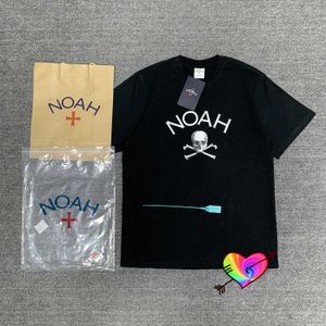 Herr t-shirts noah jolly roger t-shirt 2021 män kvinnor 1 1 hög kvalitet noah tee casual tops bomull kort ärm t221130