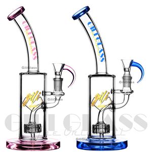 10 inches Colourful hookahs dab rig pipes percolator Toro water pipe glass bongs nline perc heady hitman wax rigs somking accessories