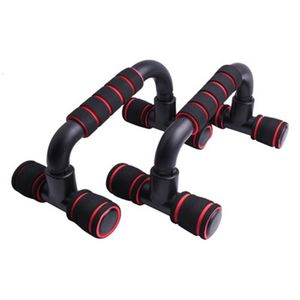 Push-Ups Stands 1 Pair I Shape Rack Fitness Equipment Hand Sponge Grip Bar Muscle Training Chest Home Gym 221130