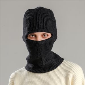 Bancos de gaiolas de malha de balaclava lenço de rosto completo para mulheres inverno quente ring ring scarve máscara girada girotão silenciador ao ar livre 221129