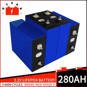 280AH Lifepo4 Batterie 12V wiederaufladbare Lithium-Eisenphosphat-Batterie DIY 24V 48V Deep Cycle Golf Cart Zelle für Solarsystem