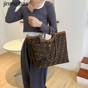 Tote Bag Factory Wholesale and Retail Large Women's 2023 New Fashion Korean Version Fashionable Atmospheric h Simple Versatile Large Capacity Bag