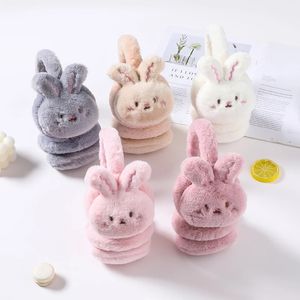 Coreano dolce simpatico coniglio paraorecchie morbido peluche paraorecchie invernale paraorecchie paraorecchie da donna protezione per le orecchie accessori caldi