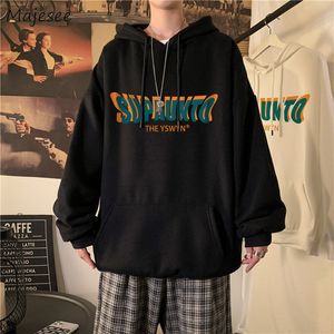 Erkek Hoodies Sweatshirts Erkekler Giyim Japon Tasarım Mektubu Harajuku Kapşonlu Bol Gençler Kolej Cepleri Şık gündelik tiki unisex 221129