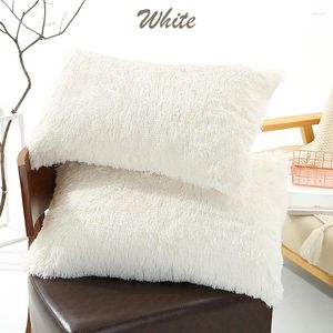 Pillow Case 1pc 50x70cm Plush Pillowcase Cushion Cover Home Decor Covers Living Room Bedroom Sofa Decorative Pillowcases Fluffy311V