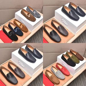 2022 mocassini da uomo firmati British Business sandali di lusso 100% pelle Lazy Beanie Casual slip-on Set scarpe per piedi Moda primavera Scarpe traspiranti testa tonda taglie 38-45