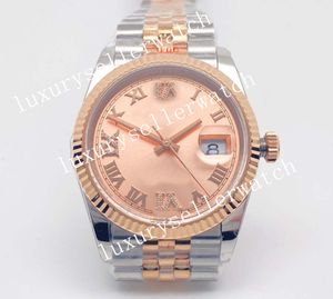 Men's Super BP Factory 36MM Top Edition Watches Ladies Watch Women's Mechanical 2813 wo Tone 18K Rose Gold Steel 904 Sap267K