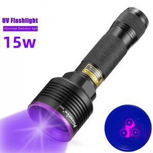 Один Flashlight фонарик 395 нм факелы Ultra Violet
