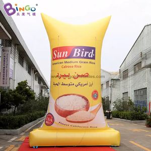 5m yükseklik açık dev reklam şişirilebilir pirinç torbası modelleri Simülasyon modelleri Hava üfleyici oyuncakları ile olay dekorasyonu için