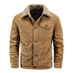 Mens Down Parkas Men Cord Cord Winter Pleats Slim Jackets ciepłe swobodne jaquetas moda męska grubsza pod względem obowiązywania rozmiar 6xl 221128