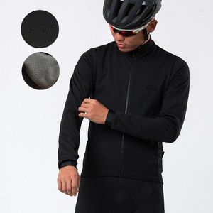 Racingjackor Spexcel Orange Deep Winter Core Windproof Waterproof Cycling Jacket Thermal Fleece Inside 3 Layer Fabric Rain Windbrea