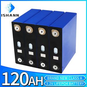 Brand New 4-32PCS 3.2V Lifepo4 120Ah Batteria Grado A FAI DA TE 12V 24V 36V RV Batteria Ricaricabile per Auto Elettrica EU US TAX FREE