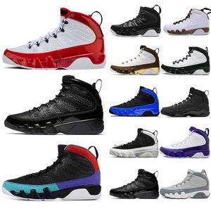 2023 Basketball Shoes 'S Sneakers Sports Traienrs Gym Red Black Blue University Gold Change The World Jumpman 9S Men 9 Men Dream It Do Unc Statue JORDON