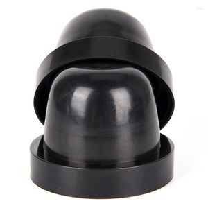 Lighting System 2Pcs Dust Cover Inner Dia Seal Cap Rubber Housing Car LED Light For Headlight