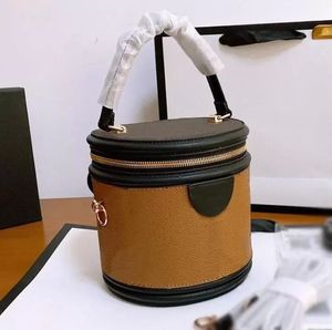 Torebki torebki torebki mody designerskie torebki torebki kosmetyczne wiadro torba na ramię Crossbody Cylinder pakiet