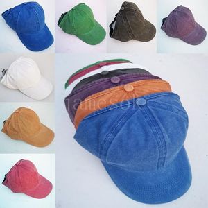 Wholesale ponytail baseball cap Half empty top Visor Messy Bun Snapback Cap Natural Hair Hats dad hat Afro Curly DA438