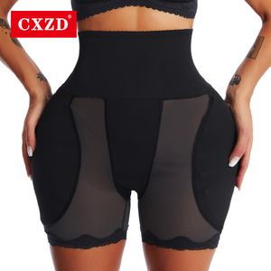 Womens Shapers CXZD Women Hip Pads High Waist Trainer Shapewear Body Tummy Shaper Fake Ass Butt Lifter Booties Enhancer Booty Sexy Lace 221130