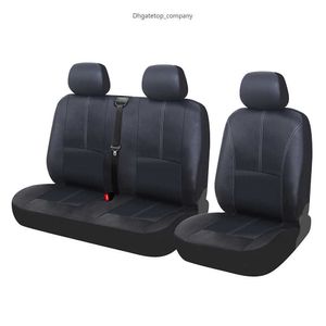 Fundas impermeables de cuero PU para asiento de coche, camión Universal apto para camión, furgoneta, SUV