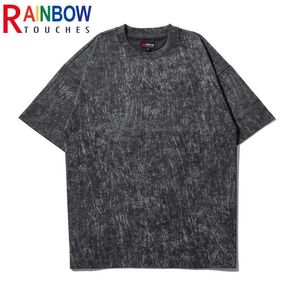 Camisetas masculinas RainbowTouches 2022 Novo camiseta masculina t-shirts de corda