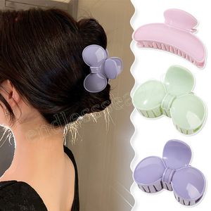 Morsetti moda donna colore caramello artiglio capelli medio acrilico coreano per copricapo ragazza accessori per capelli Barrette