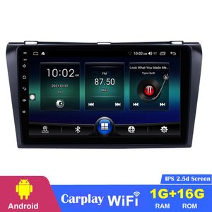 Auto-DVD-Radio-Multimedia-Player für Mazda 3 2004–2009, 9 Zoll, Android 10, mit WLAN, Stereo, MP5