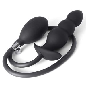 Sex Toy Massager Bdsm Inflatable Anal Plug Expander Butt Dilatator g Spot Stimulator Prostate Massager Toys Adult supplies