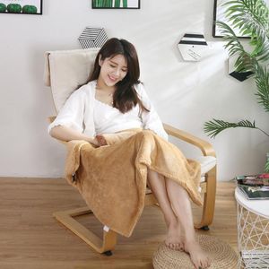 Blankets Multi-function Electric Heating Blanket USB Heated Cape Adjustable Rope Portable Supplies For Home Sofa Bed Seat Office