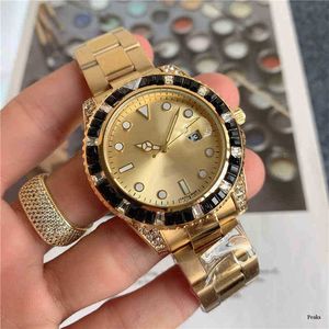 Roley Fashion Watches Mens Montre Diamond Movement Luxury Designer Watch Women's Men's Pofu