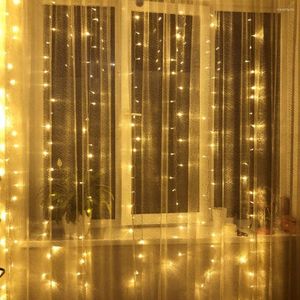 Strings Fairy Lights Christmas Garland Dekoracja LED 8 Tryb