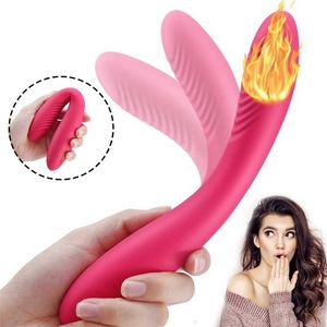 Sex toy massager Heating Vibrators Dildo for Women G-spot Clitoris Stimulator Sex toy Products Female Masturbation Toy