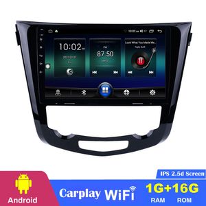 10inch Car DVD Radio Player HD 1080p Pekskärm Ljudstereo Video för Nissan Qashqai X-Trail 2013-2016 Head Unit GPS System